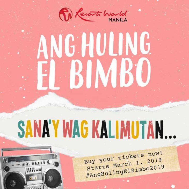 Ang Huling El Bimbo The Musical 2019
