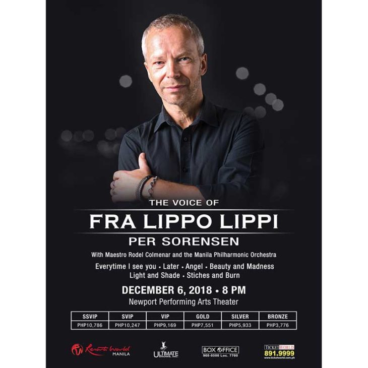 The Voice of Fra Lippo Lippi: Per Sorensen Live in Manila 2018