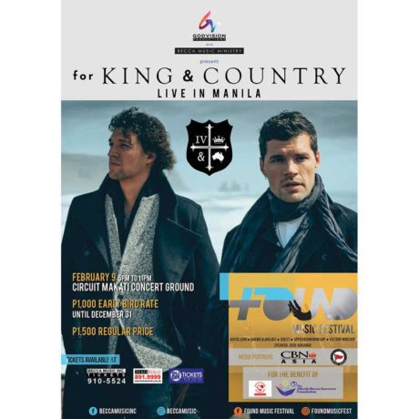 for KING and COUNTRY Live at Found Music Festival