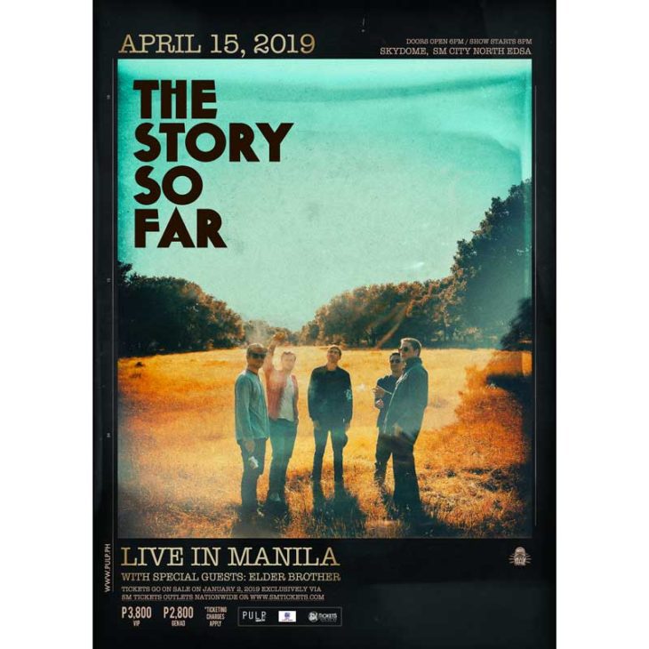 The Story So Far Live in Manila 2019