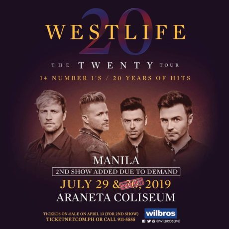 Westlife Live in Manila 2019