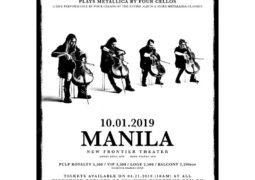 Apocalyptica ‘Plays Metallica by Four Cellos’ in Manila