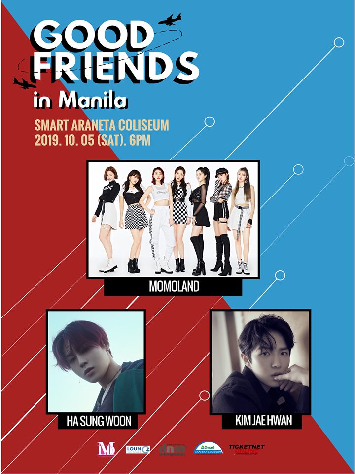 Good Friends In Manila feat. Momoland, Ha Sung Woon & Kim Jae Hwan