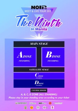 Noir Live in Manila Seat Plan