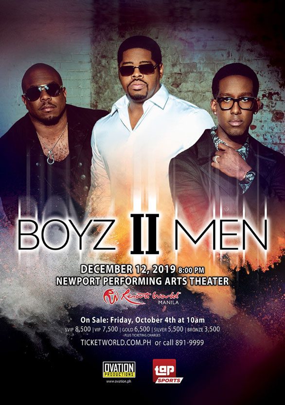 Boyz II Men Live in Manila 2019