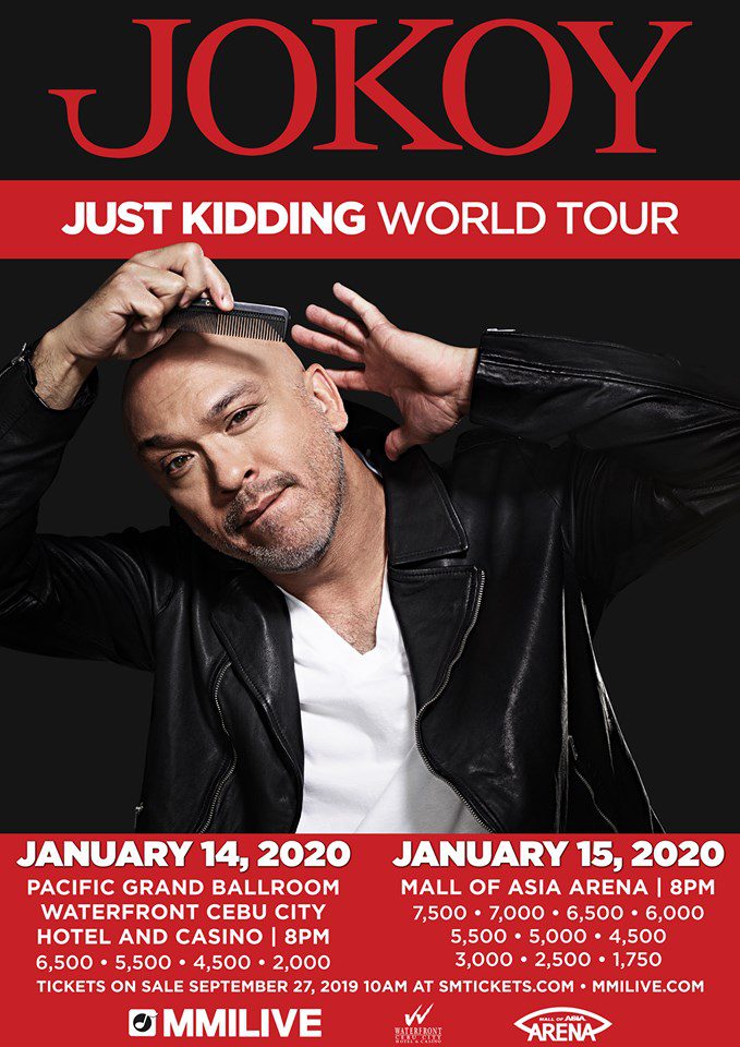 Jo Koy Live in Manila and Cebu 2020