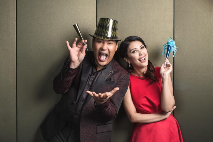 Martin and Pops Celebrate A Grand New Year’s Eve at Solaire