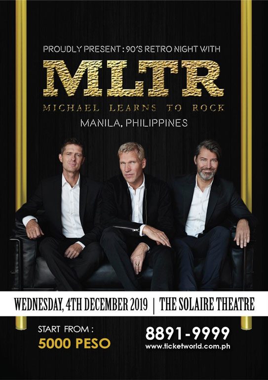 Michael Learns To Rock Live in Manila 2019