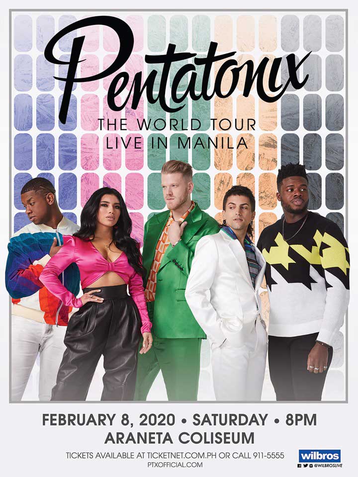 Pentatonix The World Tour Coming to Manila