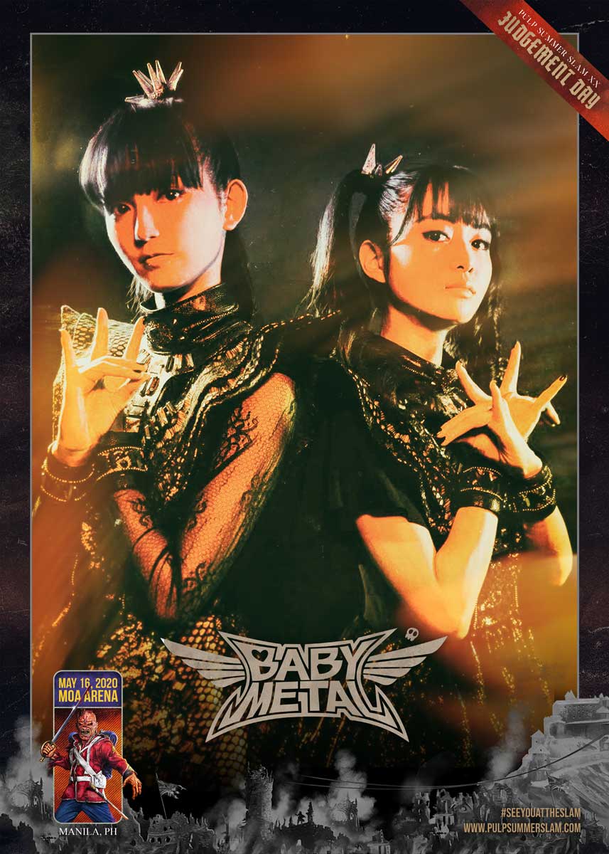 BABYMETAL Set to Perform in Manila for the First Time at Pulp Summer Slam XX: Judgement Day