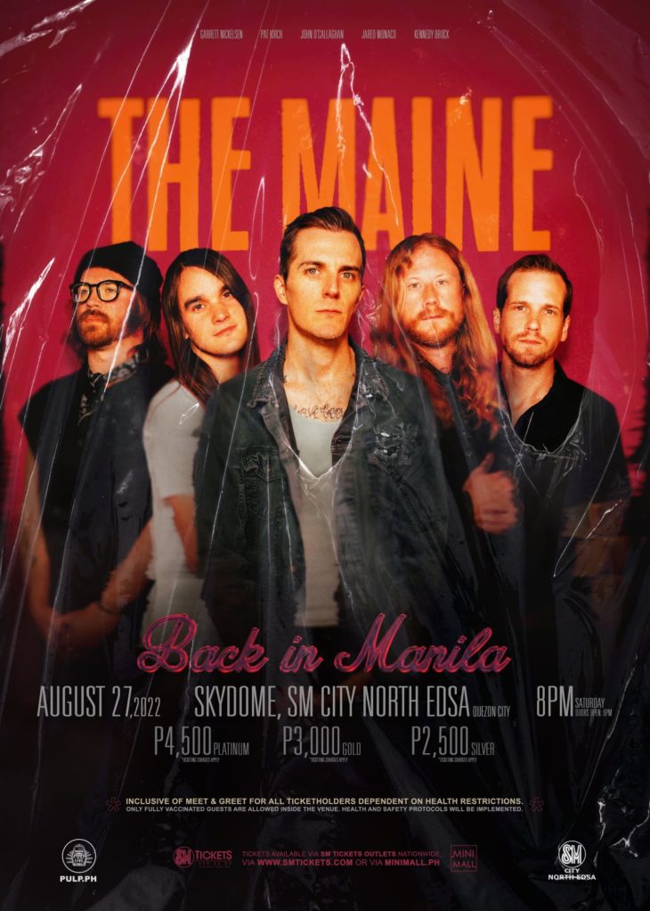 The Maine To Return To Manila In August