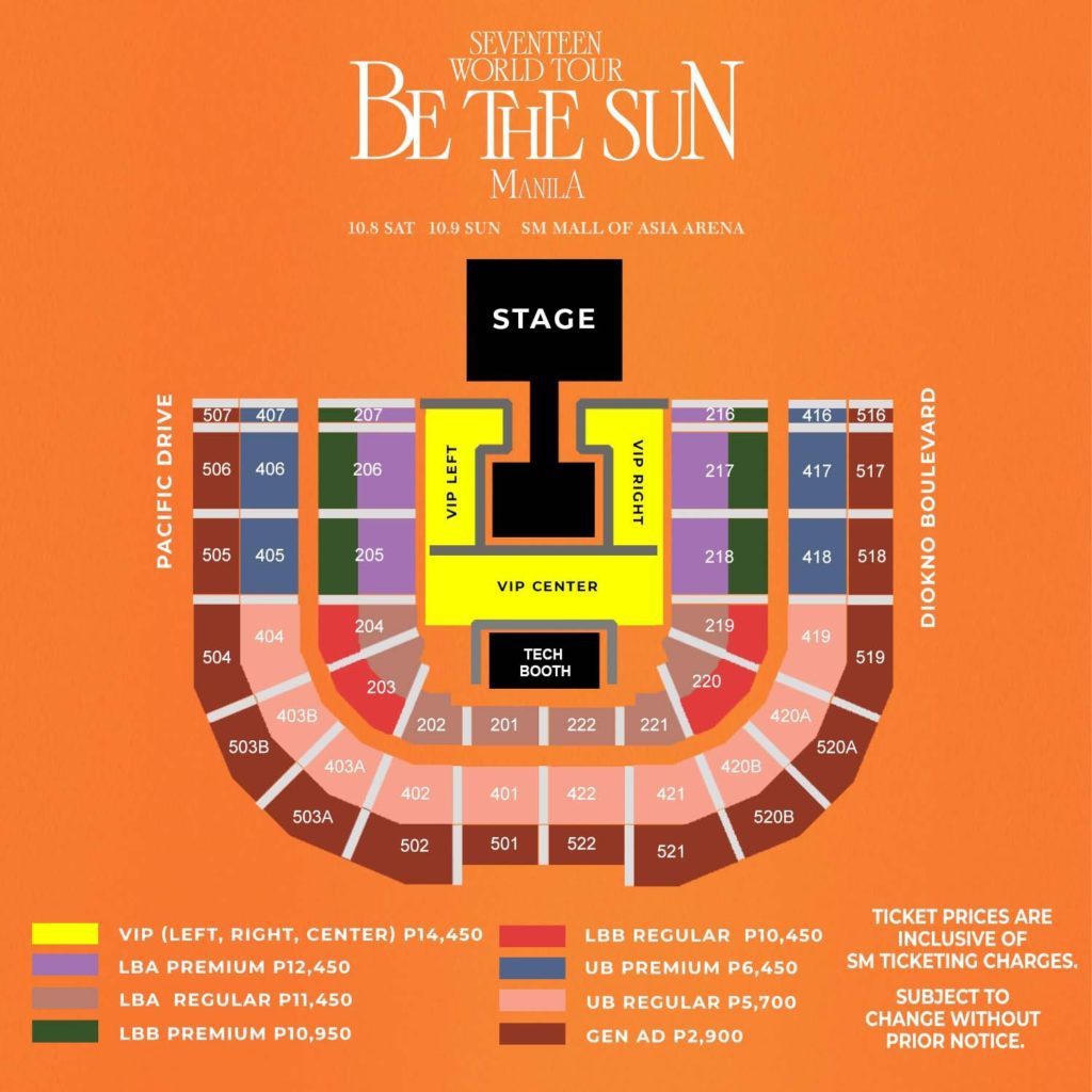 be the sun tour tickets