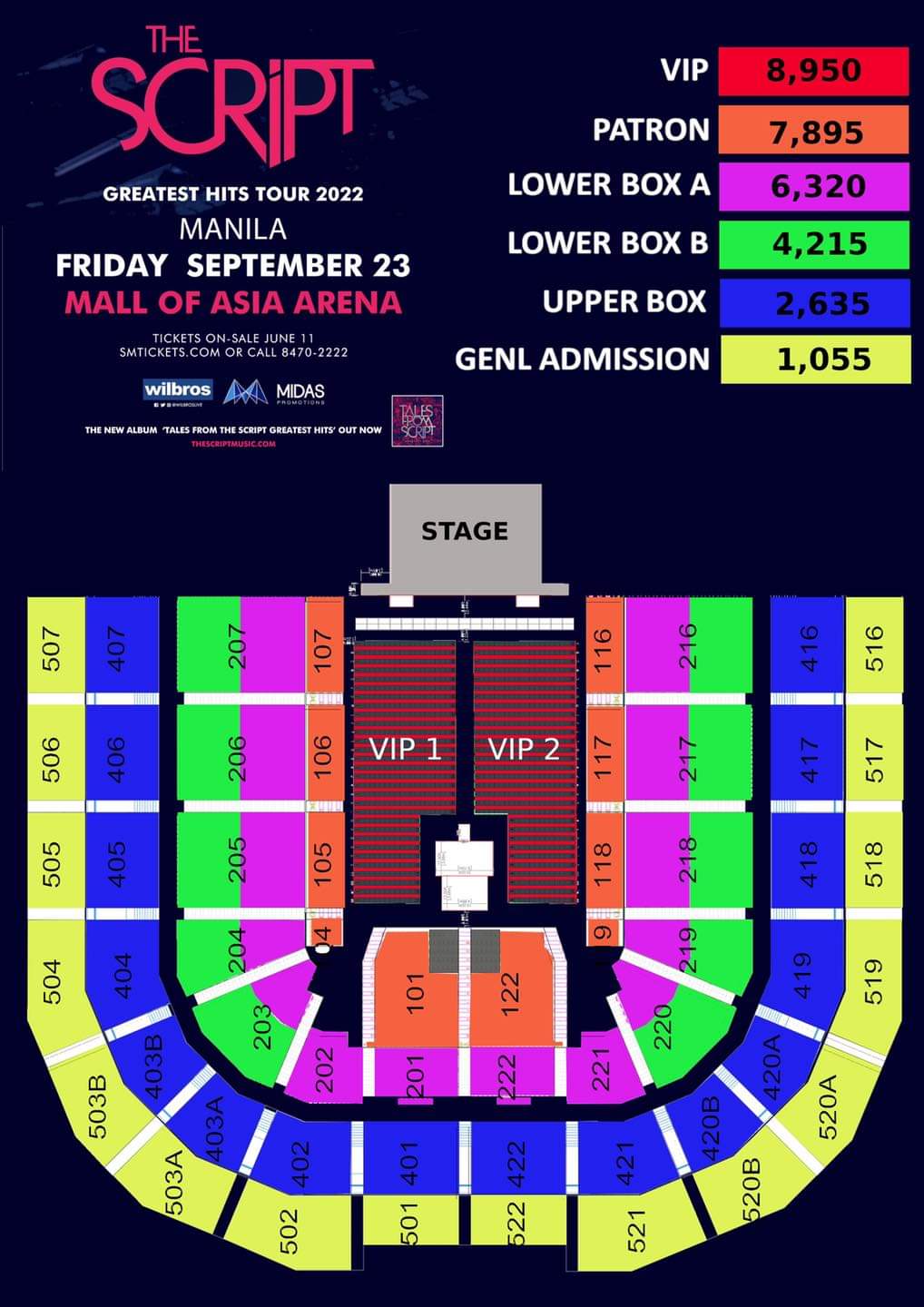 THE GREATEST HITS TOUR THE SCRIPT LIVE IN MANILA 2022 Philippine