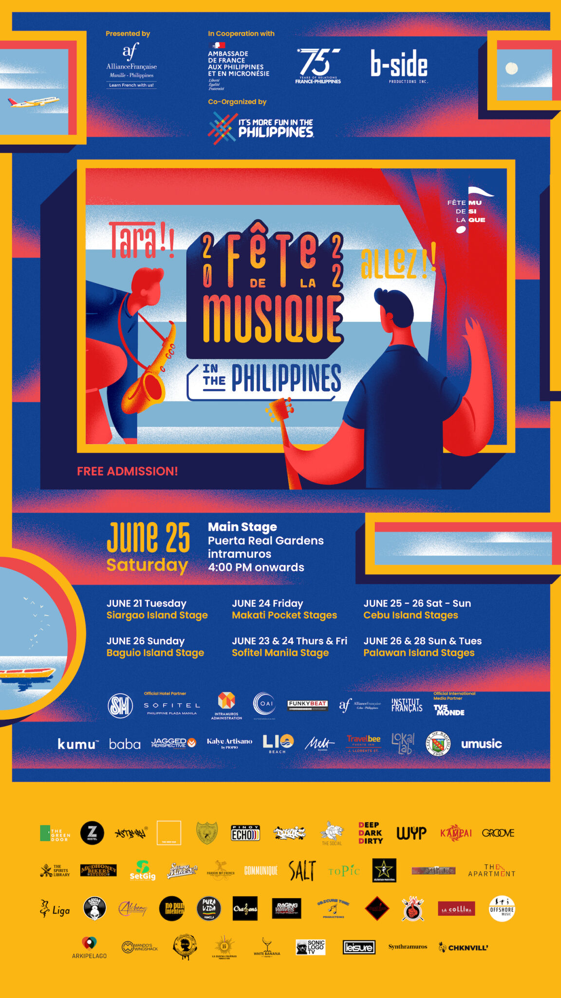 Tara Allez!: Fete de la Musique 2022 is going back live