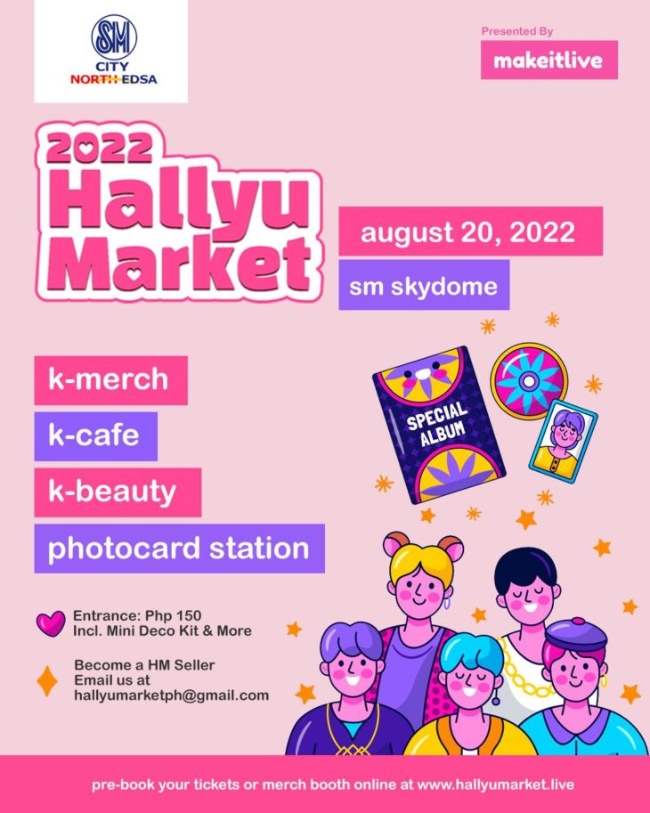 The Biggest K-Bazaar “Hallyu Market” is Coming to SM Skydome in August