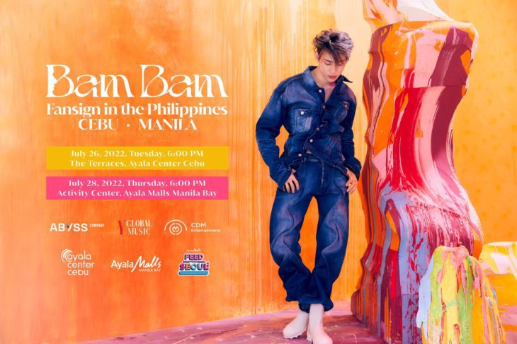 BamBam to hold two fansign events in the Philippines