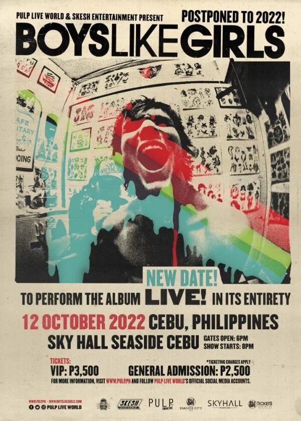 Boys Like Girls to Perform Live in Cebu in October