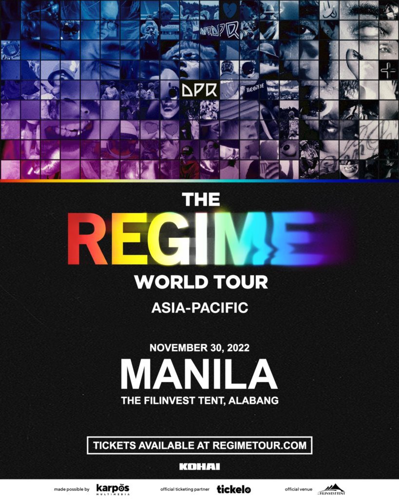 DPR The Regime World Tour Poster