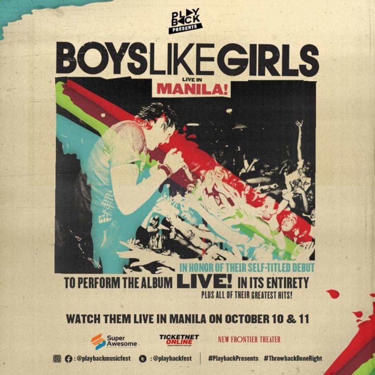Boys Like Girls finally returning to Manila in October 2022