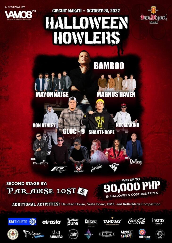 Celebrate ROCK-tober with Halloween Howlers Manila