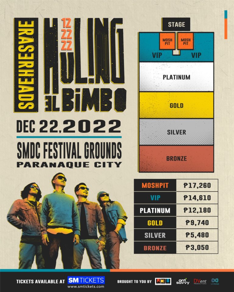 Eraserheads Huling El Bimbo 2022 Philippine Concerts