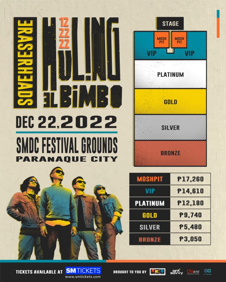 Eraserheads Huling El Bimbo 2022 Philippine Concerts
