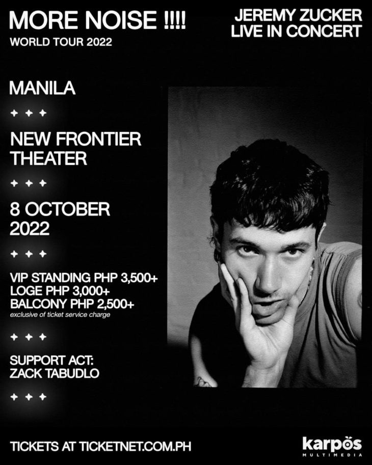 Jeremy Zucker Live in Manila 2022