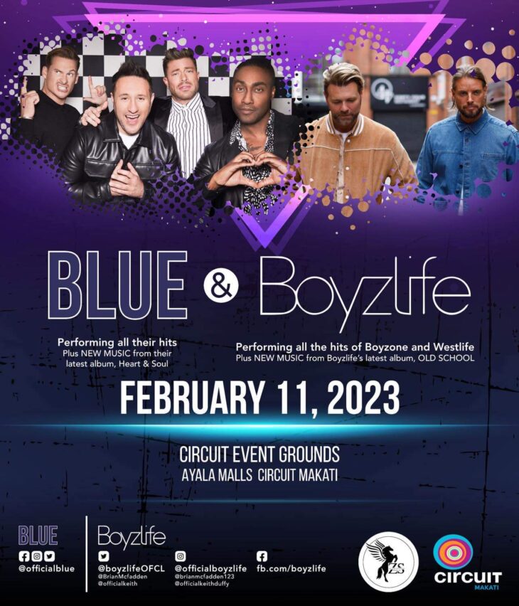 Throwback night with BLUE and BOYZLIFE live in Manila