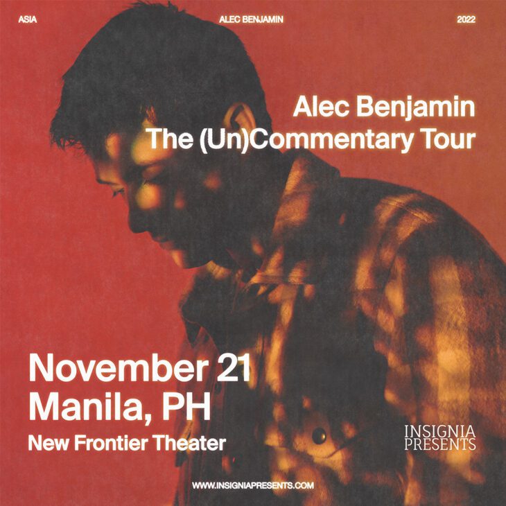 Alec Benjamin Live in Manila 2022 Cancelled