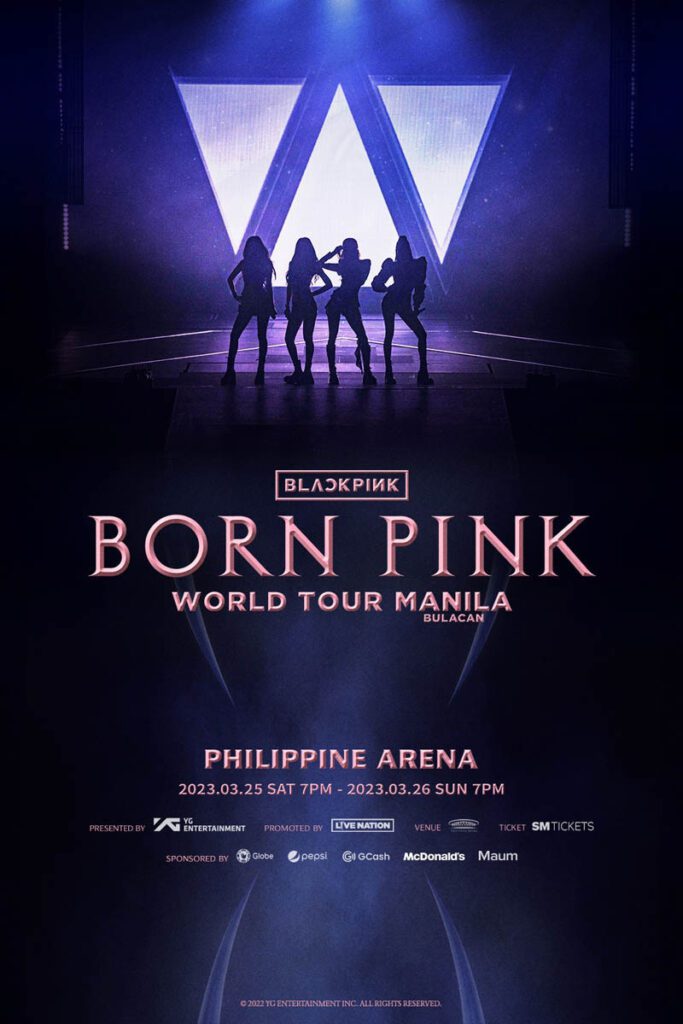 BLACKPINK World Tour [Born Pink] Manila Bulacan Mar 26