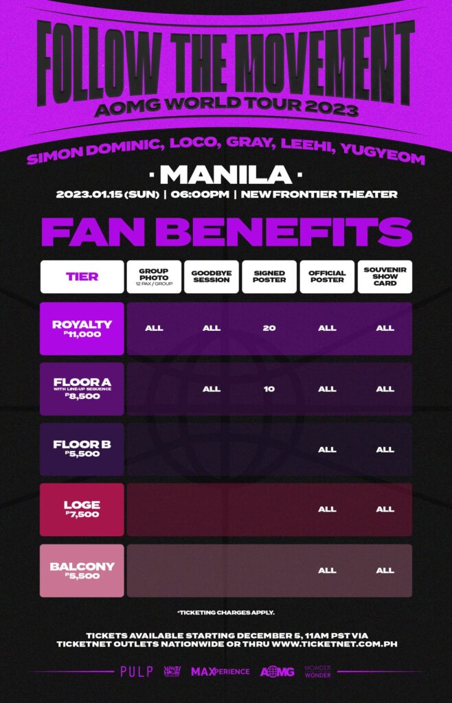 AOMG Follow the Movement in Manila