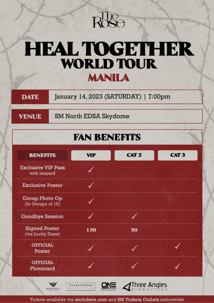 heal together world tour tickets