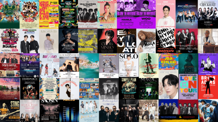 2023 Concerts and Events in the Philippines
