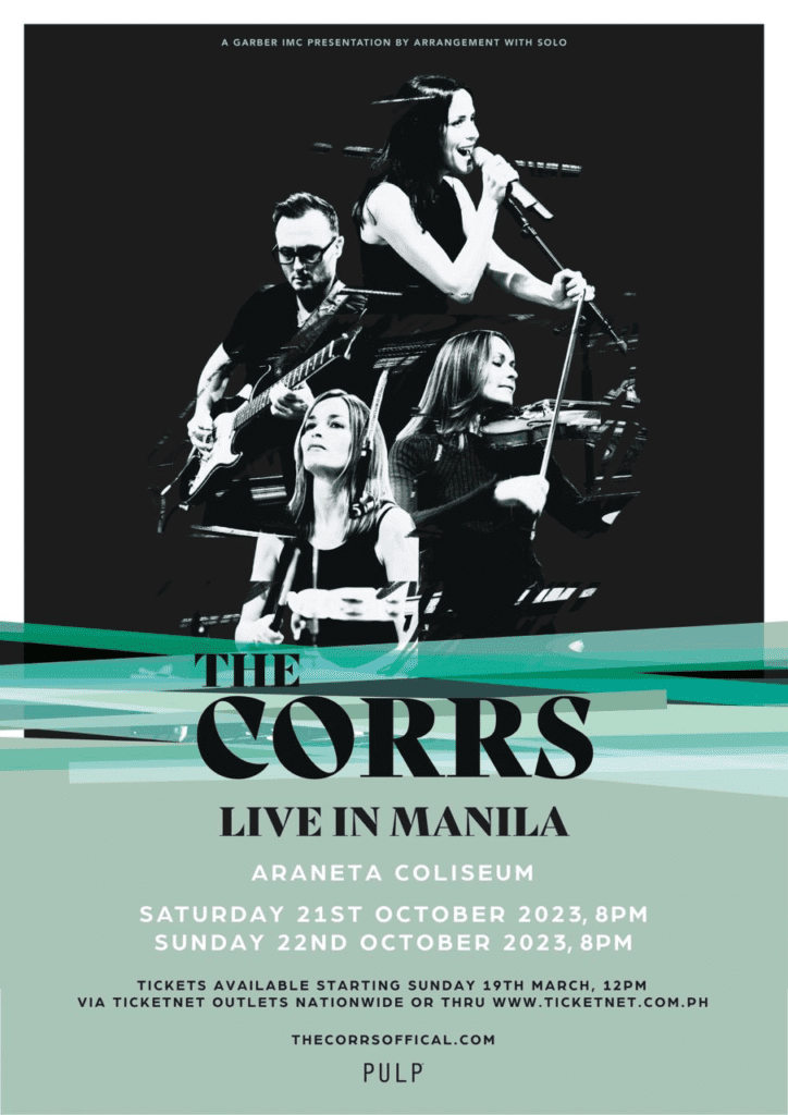 The Corrs Live in Manila Concert 2023