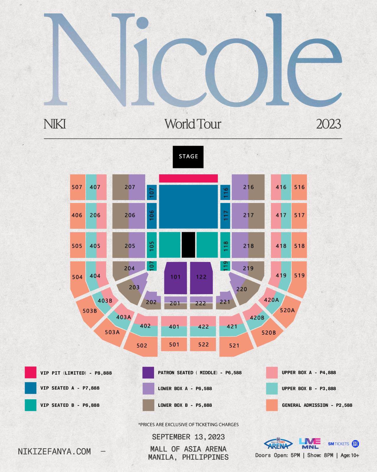 NIKI announces NICOLE WORLD TOUR with her first solo concert in Manila Philippine Concerts