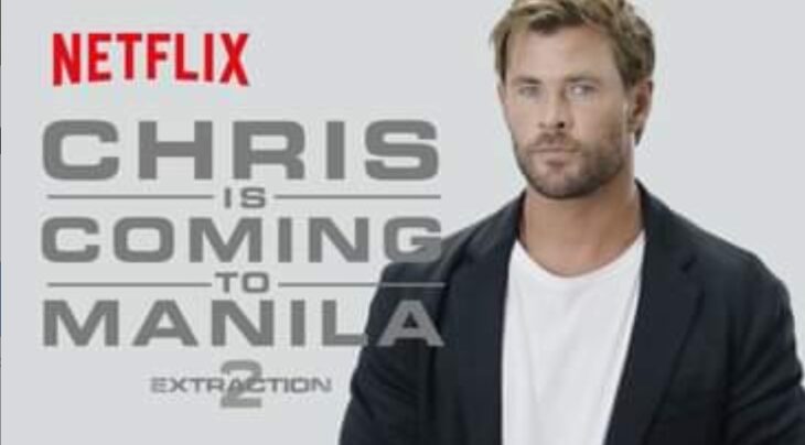 Chris Hemsworth of Netflix’s EXTRACTION 2 is coming to the Philippines on June 5th.