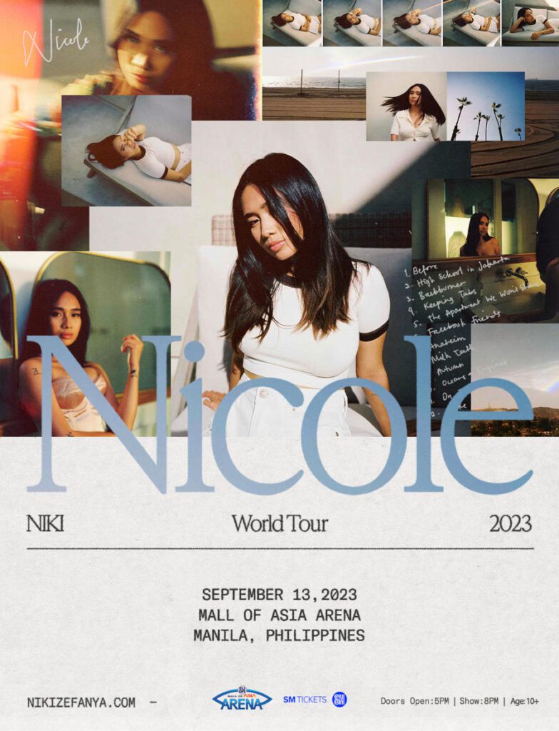 NIKI announces NICOLE WORLD TOUR with her first solo concert in Manila -  Philippine Concerts