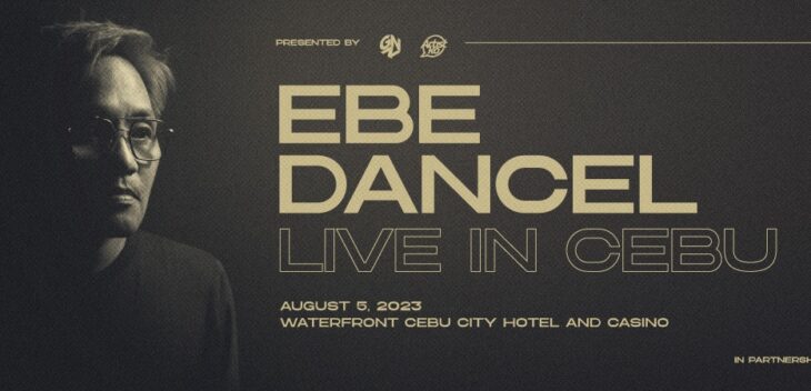 Ebe Dancel to Headline First Major Concert in Cebu City