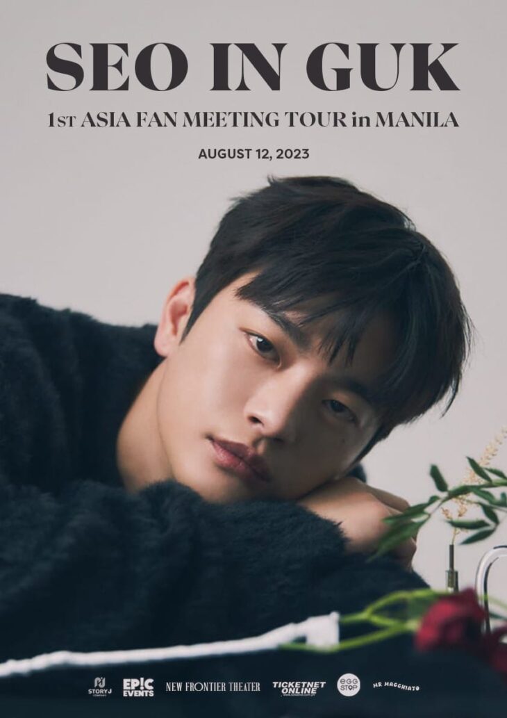 Versatile Korean Star Seo In-guk’s Highly Anticipated First Fan-Meeting in Southeast Asia to Take Place in Manila