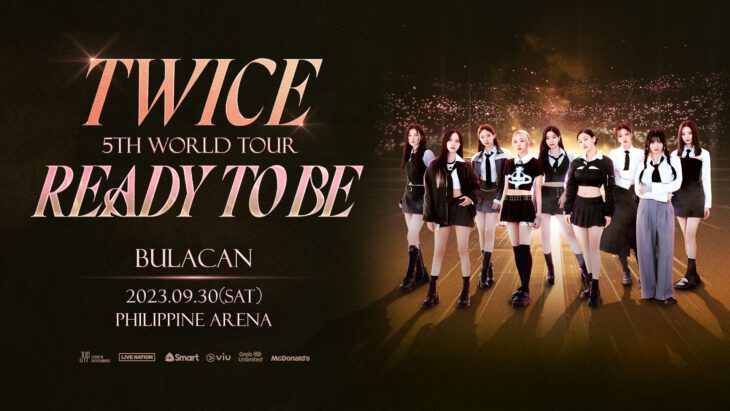 Get a chance to score TWICE 5th World Tour ‘READY TO BE’ concert tickets via SMART