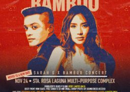 Sarah Geronimo and Bamboo Live in Sta. Rosa, Laguna
