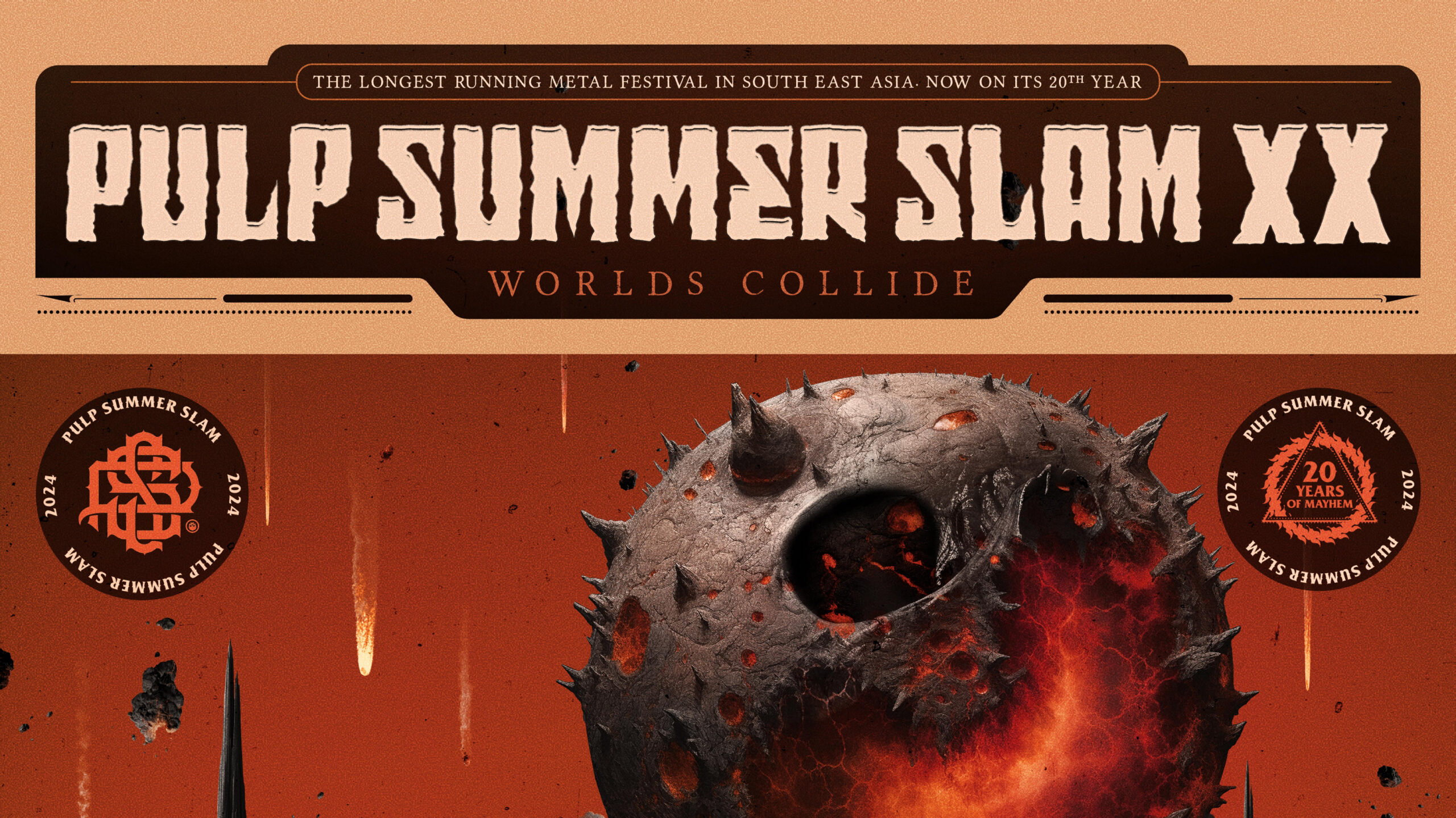 PULP SUMMER SLAM XX WORLDS COLLIDE Puts the Spotlight and Brings Heavy