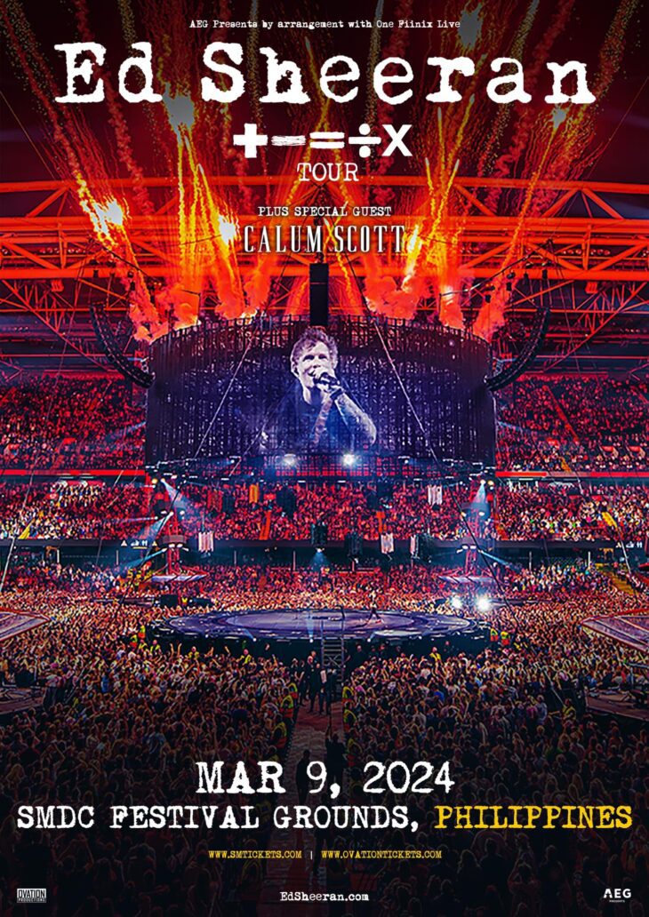 Ed Sheeran Live in Manila 2024