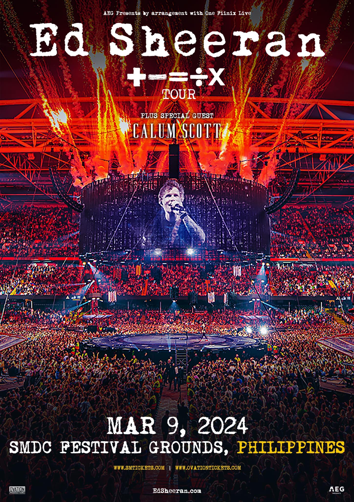 Ed Sheeran Live in Manila 2024 Philippine Concerts