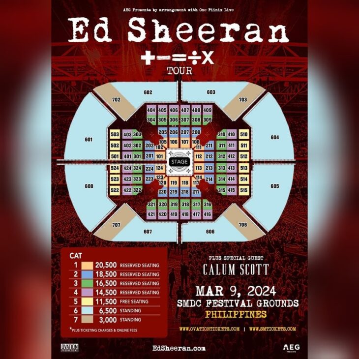 Ed Sheeran Live in Manila 2025 Philippine Concerts