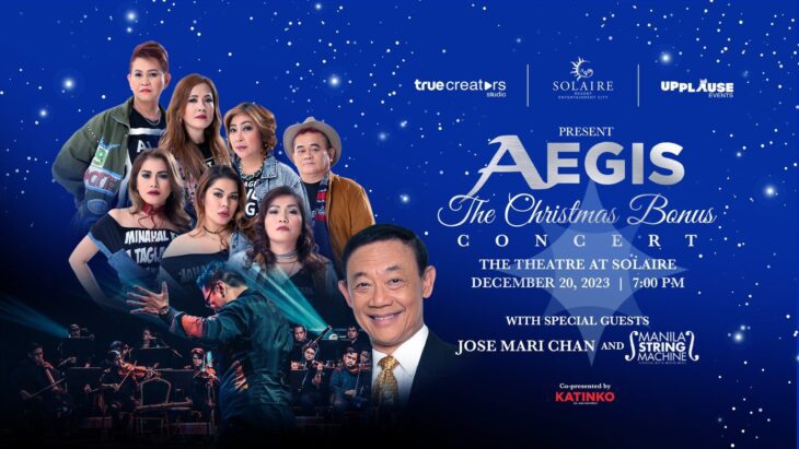Jose Mari Chan, The Manila String Machine to join AEGIS for The Christmas Bonus concert