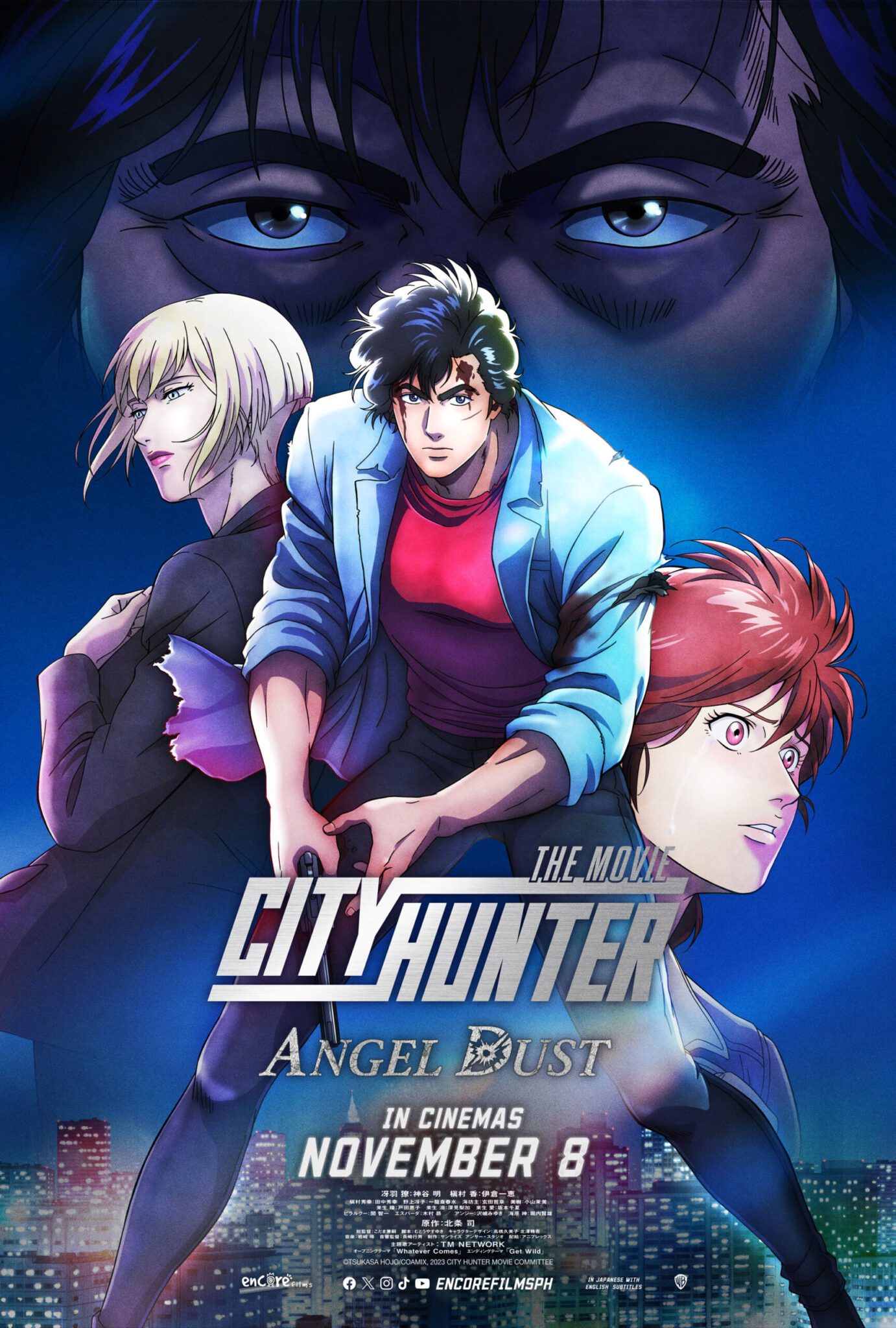 RYO SAEBA’S LATEST EXPLOITS IN ANIME FILM CITY HUNTER THE MOVIE: ANGEL DUST Exclusive at SM Cinemas on November 8
