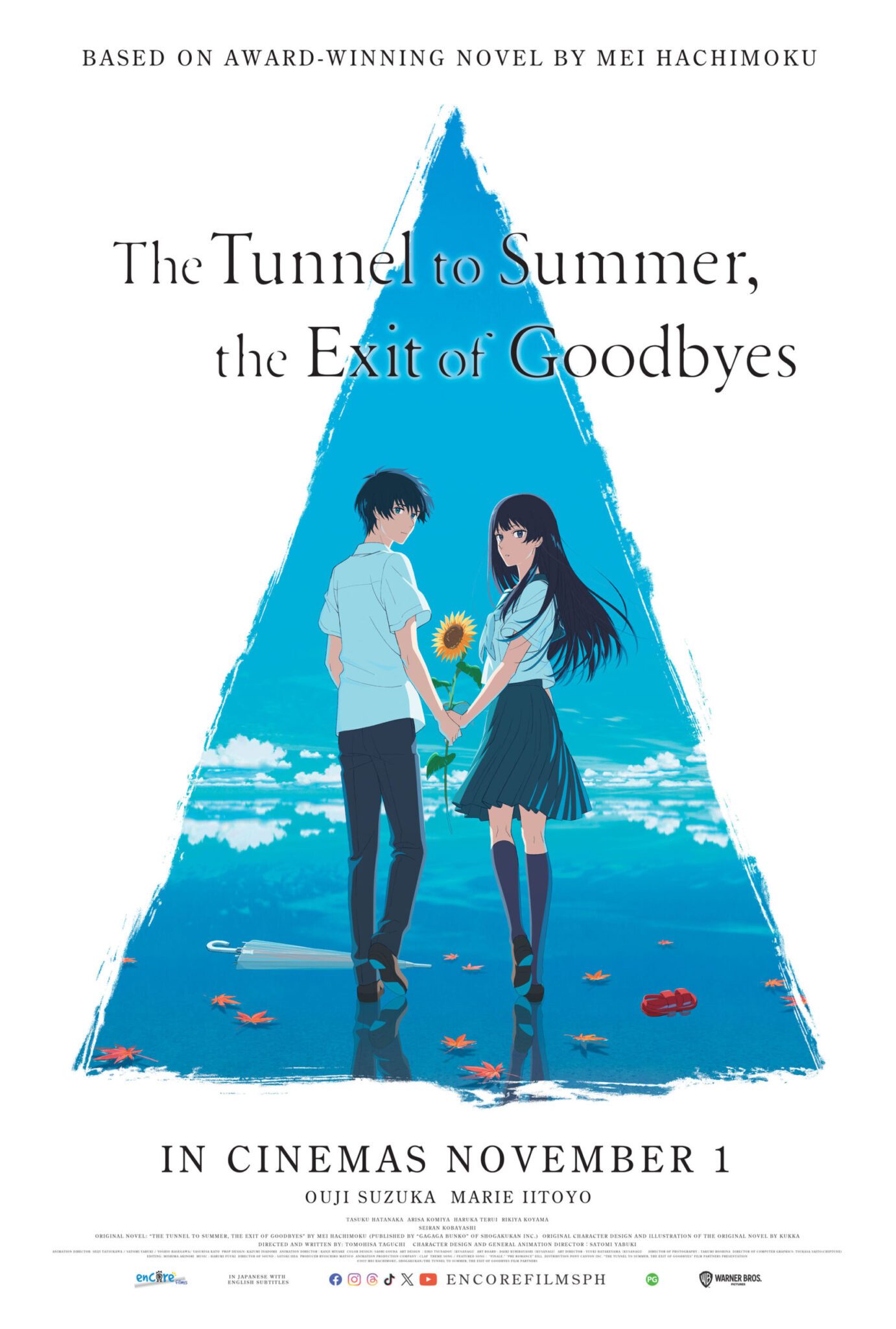 HEARTWARMING TEARJERKER DATE MOVIE “THE TUNNEL TO SUMMER, THE EXIT OF GOODBYES” Opens November 1 Exclusive at SM Cinemas