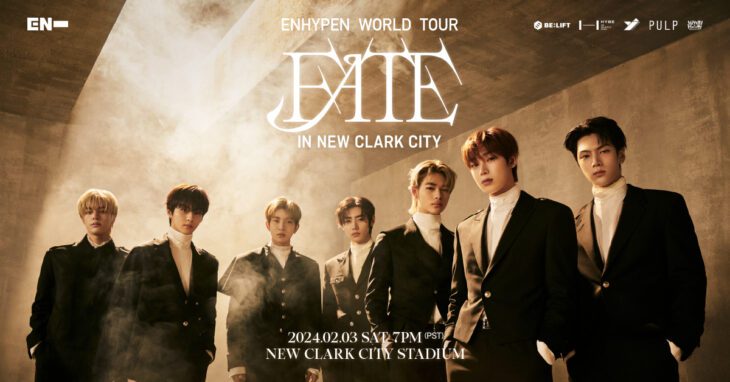 ENHYPEN to Make History with ENHYPEN WORLD TOUR ‘FATE’ IN NEW CLARK CITY