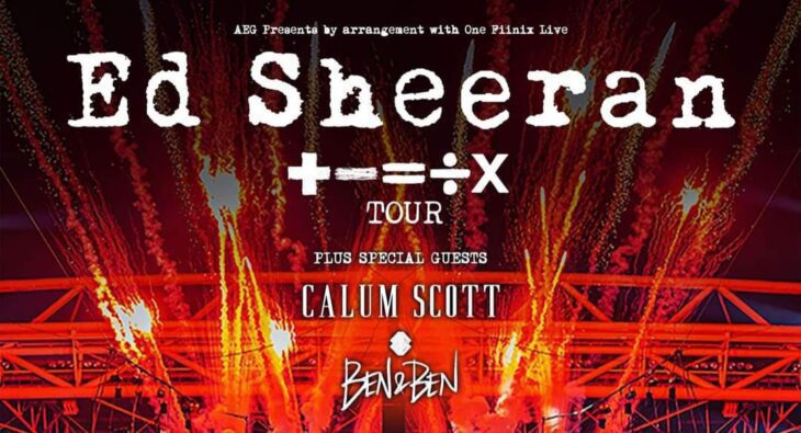 Ben&Ben to Perform as Special Guest for Ed Sheeran’s +-=÷x Tour in Manila   
